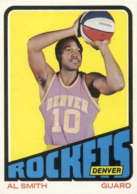 1972 Topps Al Smith #196 Basketball Card