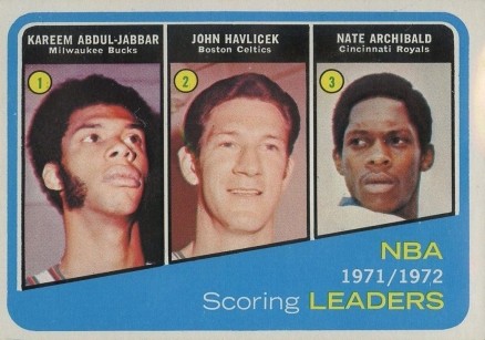 1972 Topps NBA Scoring Leaders #171 Basketball Card