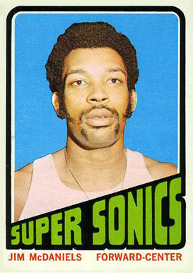 1972 Topps Jim McDaniels #137 Basketball Card