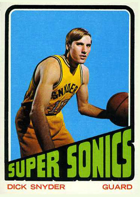 1972 Topps Dick Snyder #136 Basketball Card