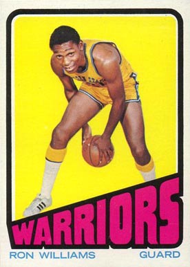 1972 Topps Ron Williams #123 Basketball Card