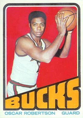 1972 Topps Oscar Robertson #25 Basketball Card