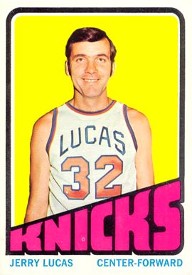 1972 Topps Jerry Lucas #15 Basketball Card