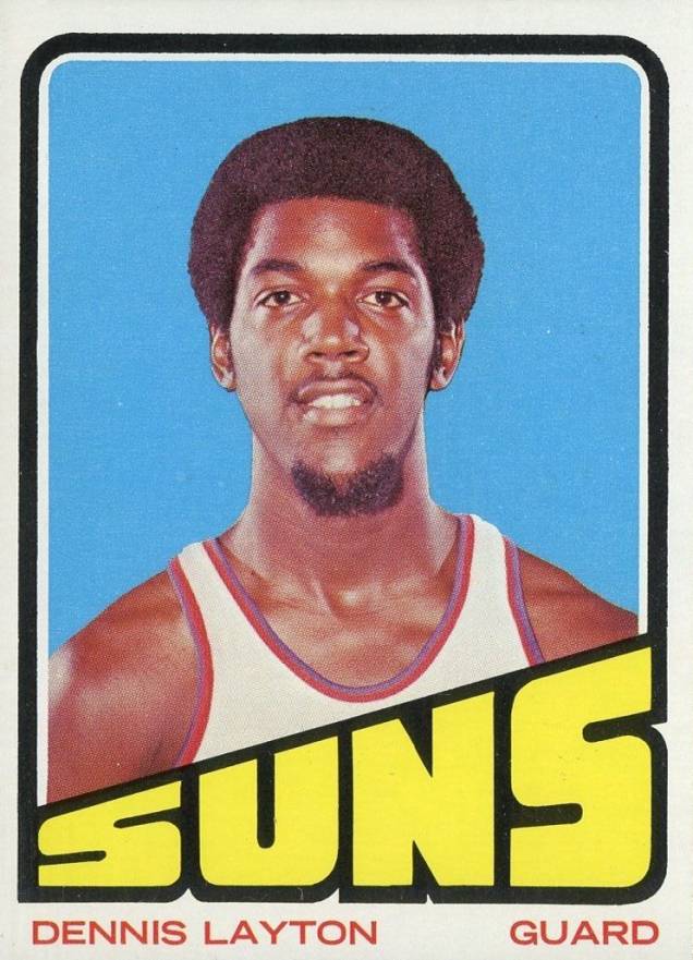 1972 Topps Dennis Layton #106 Basketball Card