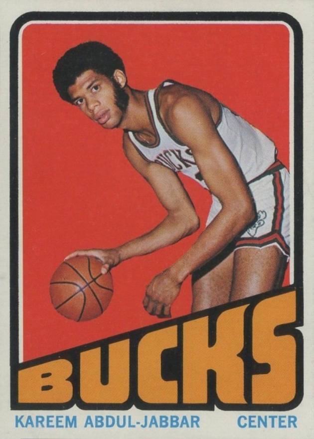 1972 Topps Kareem Abdul-Jabbar #100 Basketball Card