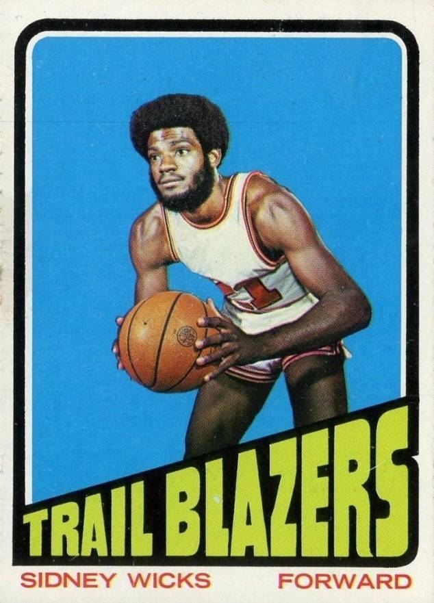 1972 Topps Sidney Wicks #20 Basketball Card