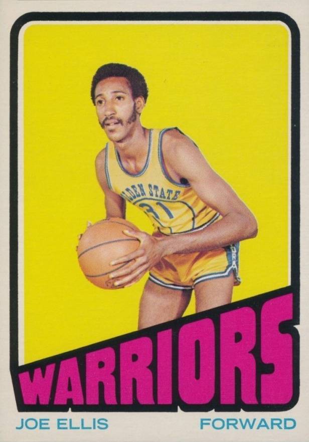 1972 Topps Joe Ellis #14 Basketball Card