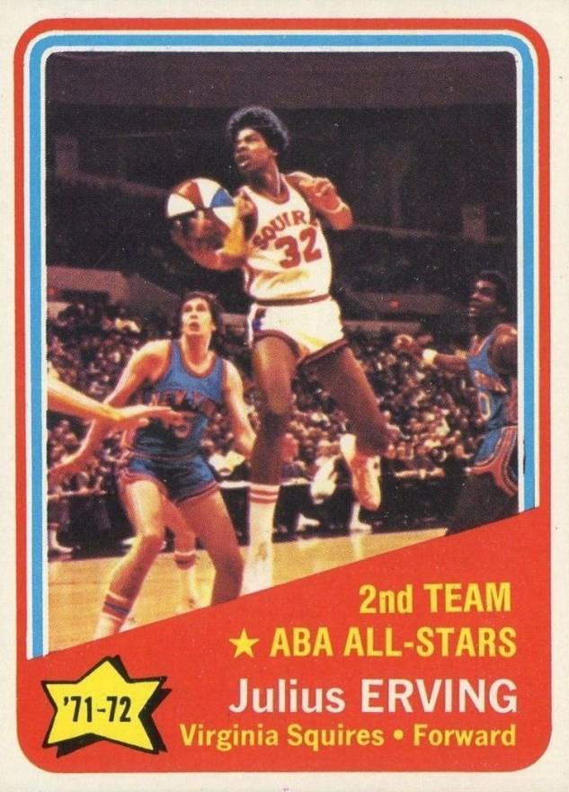 1972 Topps Julius Erving #255 Basketball Card