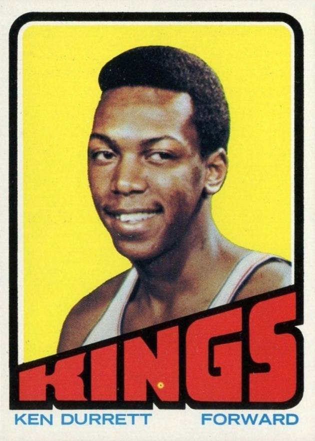 1972 Topps Ken Durrett #134 Basketball Card