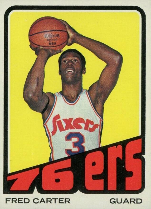 1972 Topps Fred Carter #29 Basketball Card