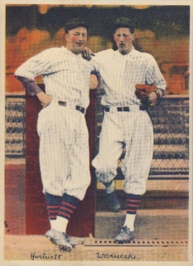 1936 R312 Hartnett/Warneke # Baseball Card