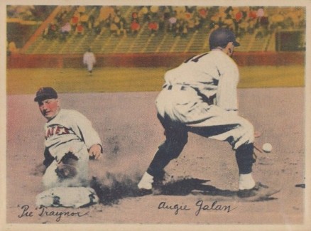 1936 R312 Traynor/Galan # Baseball Card