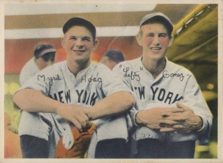 1936 R312 Hoag/Gomez # Baseball Card