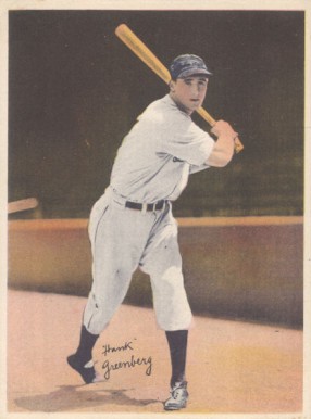 1936 R312 "Hank" Greenberg # Baseball Card