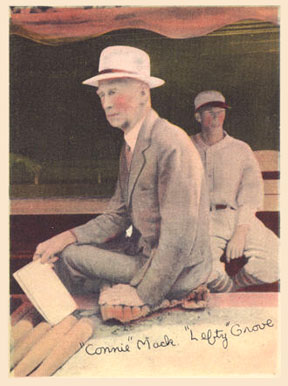 1936 R312 Grove/Mack # Baseball Card