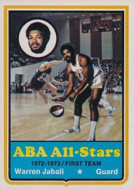 1973 Topps Warren Jabali #220 Basketball Card