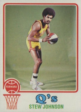 1973 Topps Stew Johnson #213 Basketball Card