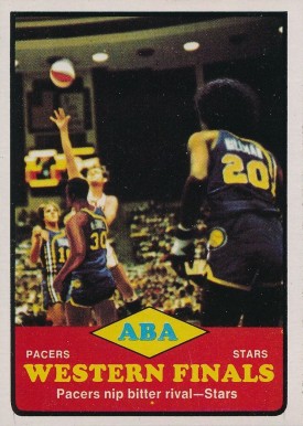 1973 Topps ABA Western Finals #206 Basketball Card
