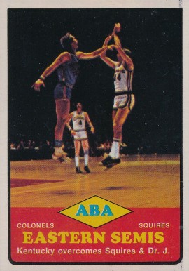 1973 Topps ABA Eastern Semi-finals (Colonels/Squires) #204 Basketball Card