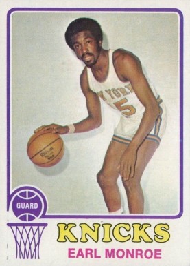 1973 Topps Earl Monroe #142 Basketball Card