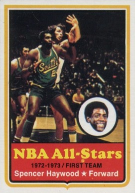 1973 Topps Spencer Haywood #120 Basketball Card