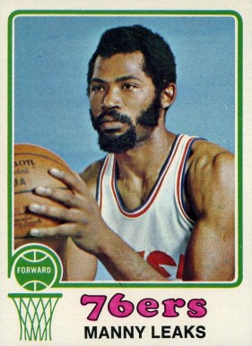 1973 Topps Manny Leaks #74 Basketball Card