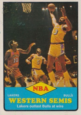 1973 Topps NBA Western Semi-finals #64 Basketball Card
