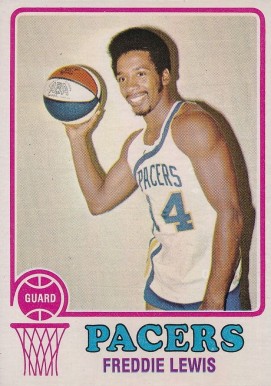 1973 Topps Freddie Lewis #212 Basketball Card