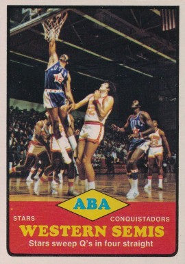 1973 Topps ABA Western Semi-Finals #203 Basketball Card