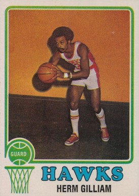 1973 Topps Herm Gilliam #106 Basketball Card
