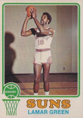 1973 Topps Lamar Green #9 Basketball Card