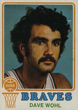 1973 Topps Dave Wohl #6 Basketball Card