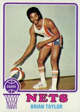 1973 Topps Brian Taylor #226 Basketball Card