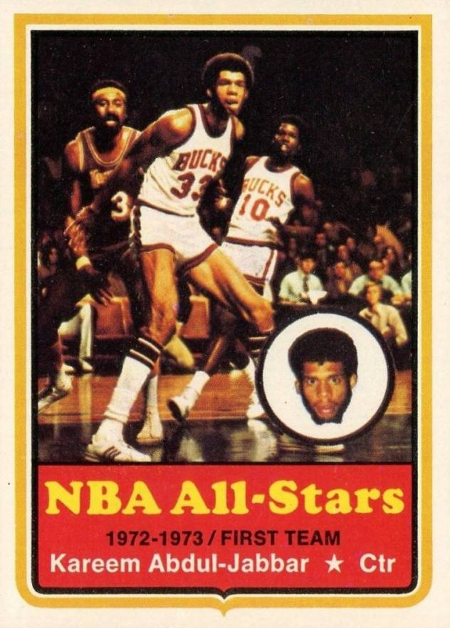 1973 Topps Kareem Abdul-Jabbar #50 Basketball Card