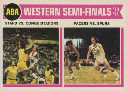 1974 Topps ABA Western Semi-Finals #247 Basketball Card
