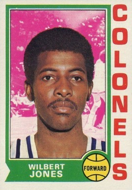1974 Topps Wilbert Jones #237 Basketball Card