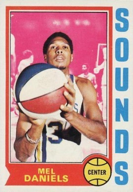 1974 Topps Mel Daniels #192 Basketball Card