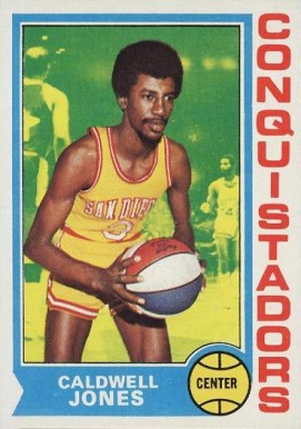 1974 Topps Caldwell Jones #187 Basketball Card