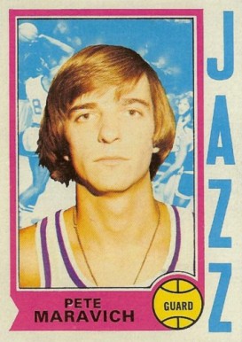 1974 Topps Pete Maravich #10 Basketball Card