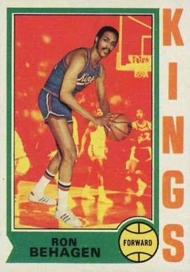 1974 Topps Ron Behagen #11 Basketball Card