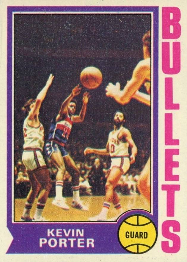 1974 Topps Kevin Porter #12 Basketball Card
