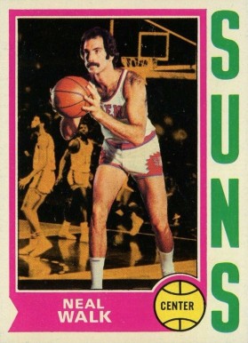 1974 Topps Neal Walk #17 Basketball Card