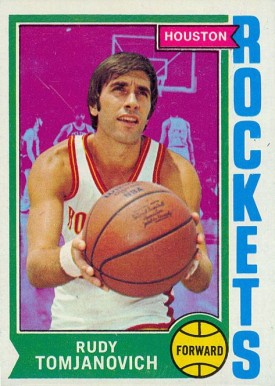 1974 Topps Rudy Tomjanovich #28 Basketball Card