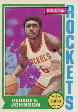 1974 Topps George Johnson #54 Basketball Card