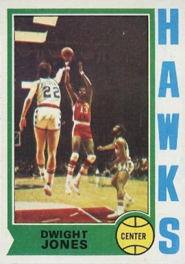 1974 Topps Dwight Jones #59 Basketball Card
