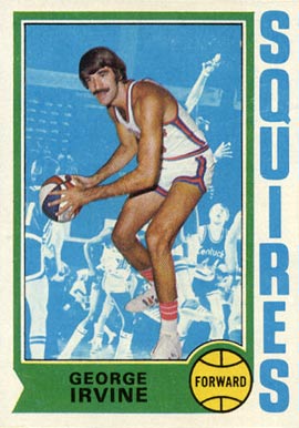 1974 Topps George Irvine #233 Basketball Card
