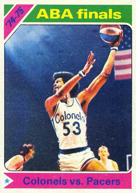 1975 Topps ABA Finals #310 Basketball Card