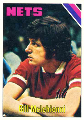 1975 Topps Bill Melchionni #291 Basketball Card