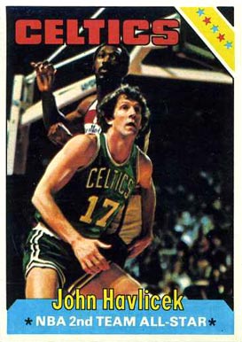 1975 Topps John Havlicek #80 Basketball Card