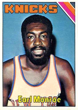 1975 Topps Earl Monroe #73 Basketball Card